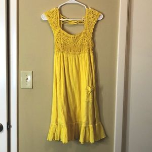 🎉5 for $25🎉 Yellow boho dress